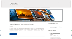 Desktop Screenshot of calcoast.com