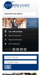 Mobile Screenshot of calcoast.edu